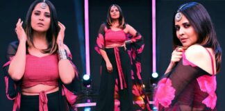 anasuya in beautiful colorful dress looking glorious