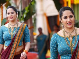 Anasuya coming to us again with a new look for the original project