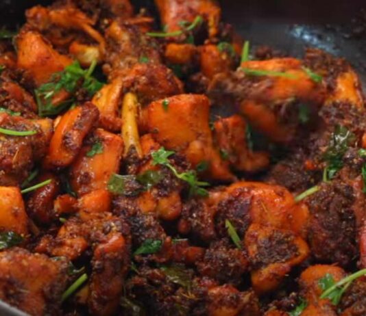 Delicious restaurant chicken fry right in our kitchen
