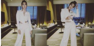 pooja hegde looking beautyfull in white colour dress