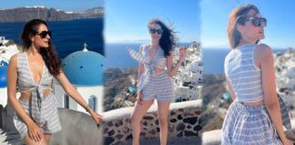 Pragya Jaiswal Showing her beauty