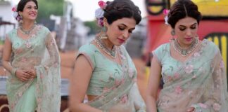 Shraddha Das is a beauty with in a sari