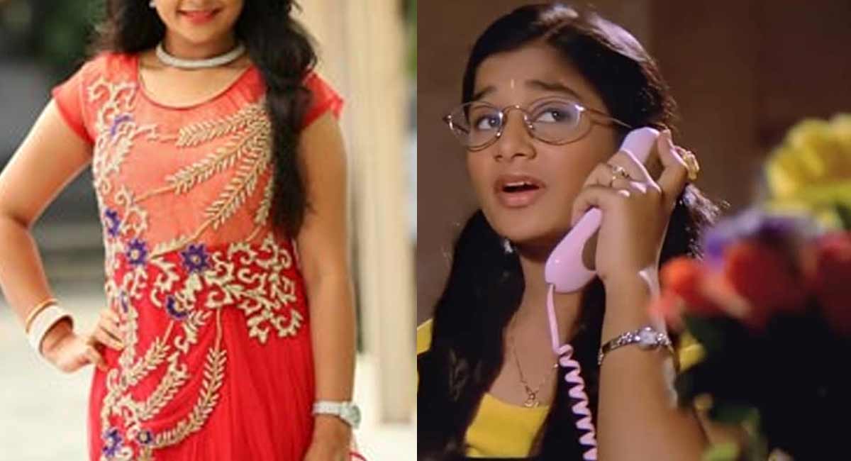 nuvvu naku nachav movie child atrist pinky now latest photos