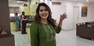 bigg boss himaja home tour video viral on youtube