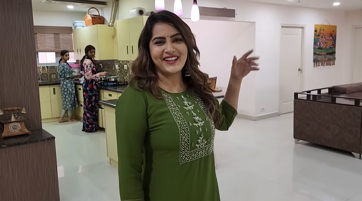 bigg boss himaja home tour video viral on youtube
