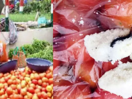 woman found jerry in idli parcel in telangana