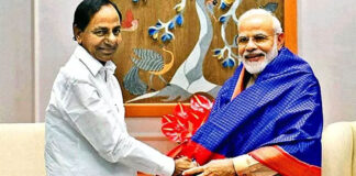 kcr vs modi bjp meeting held in hyderabad