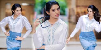 Krithi Shetty looking beautiful on her photo shoot