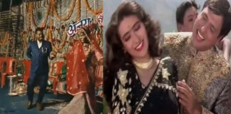 bride and groom dance for govinda and karishma song tumsa koi pyara koi masum