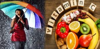 What food should be eaten during rainy season