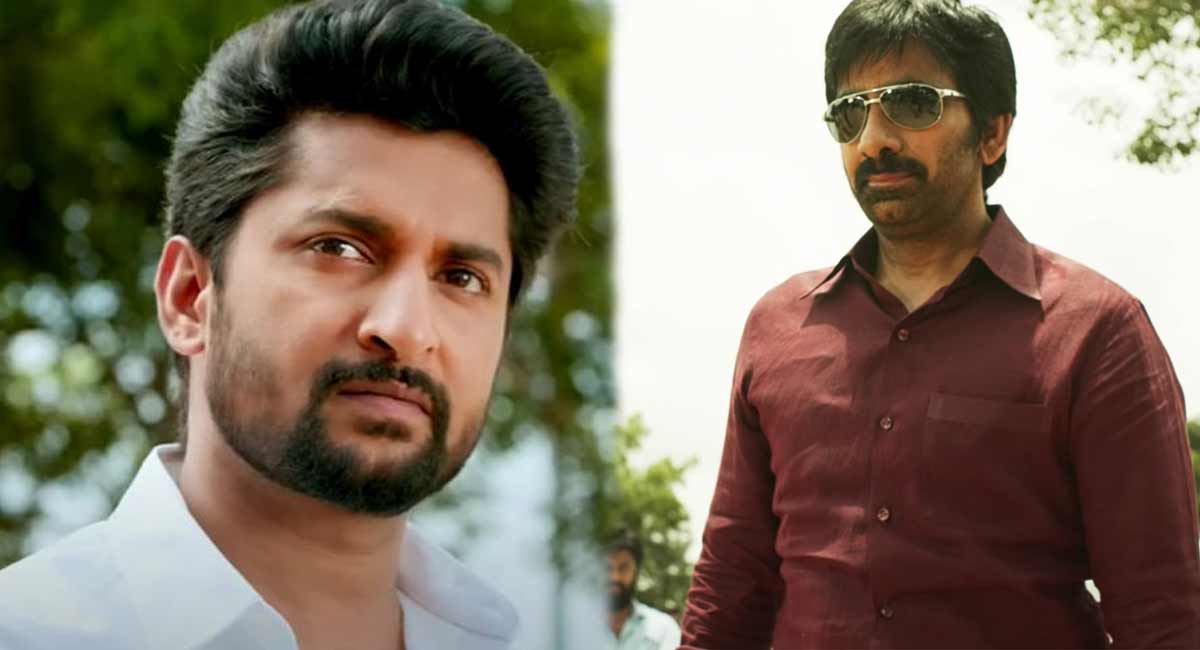 Raviteja : రవితేజ కోసం రంగలోకి దిగిన నాచురల్ స్టార్ నాని.... Natural star nani acting in raviteja movie ramarao on duty movie