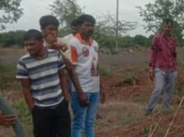 people dig graves and make corpses drink water in karnataka