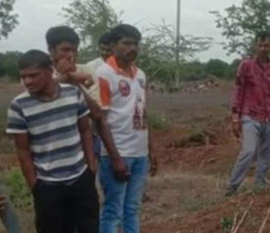 people dig graves and make corpses drink water in karnataka