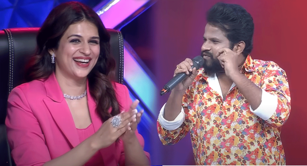 Hyper Aadhi : హైపర్ ఆదికి ముద్దు ఇస్తానన్న శ్రద్ధాదాస్... ఆ పని చేస్తేనే అంటూ మెలిక... shradha das offered kiss ti hyper aadhi in dhee show with ice task