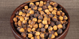 Cardio-related problems are removed with  Roasted Black Gram