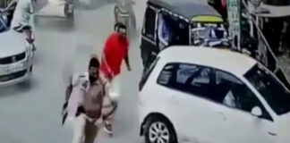 police chased thieves in punjab video viral