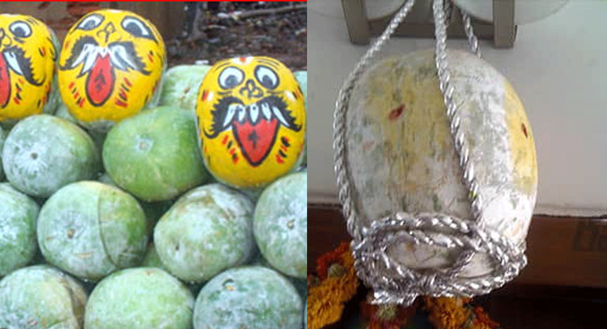 Devotional : ఇంటి ముందు గుమ్మడికాయని ఎందుకు కడతారు. Devotional facts Why hang pumpkin in front of the house