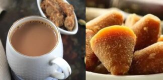 Are you using sugar or jaggery in your tea which is better for health?