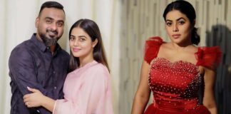 Poorna put a check on the rumors with the caption 'He's my forever