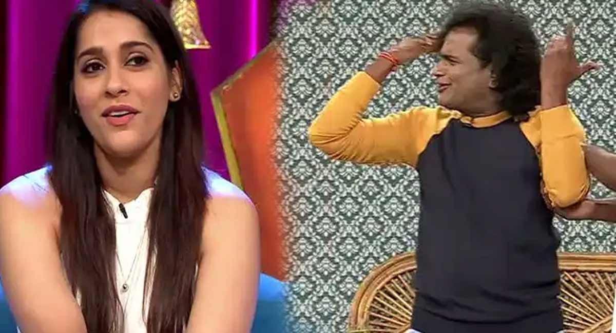 Jabardasth : సునామీ సుధాకర్ కి మాస్ వార్నింగ్ ఇచ్చిన రష్మి... ఇప్పుడు దిగుతుంది అంటూ ఫైర్... In jabardasth anchor Rashmi fires on sunami Sudhakar