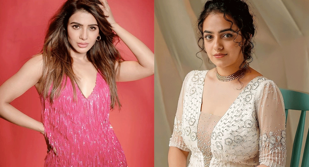 Samantha : లెస్బియన్ రోల్ చేసిన నిత్యామీనన్... షాక్ అయిన సమంత... Samantha act shocking character in new movie