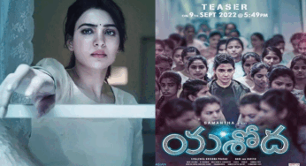 Samantha : సమంత యశోద సినిమా అప్డేట్… సైలెన్స్ ను బ్రేక్ చేసిన అమ్మడు…