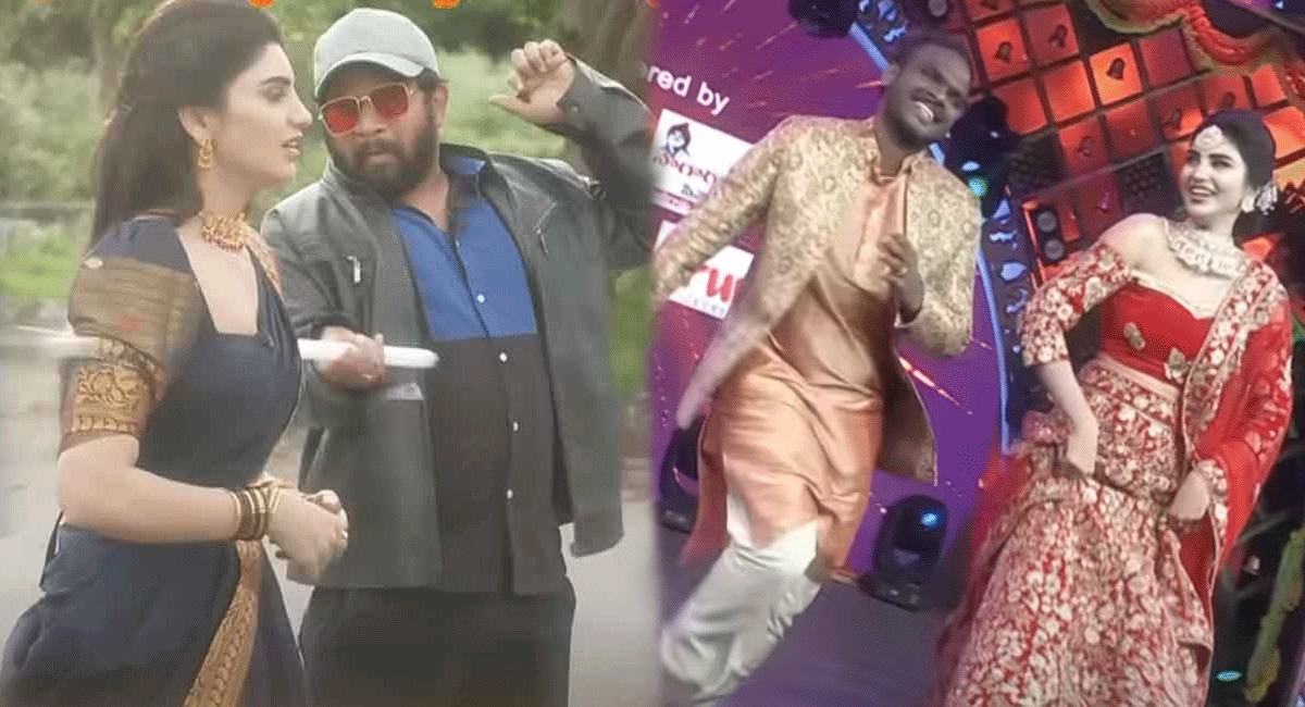 Hyper Aadhi : వర్ష, ఇమాన్యుయేల్ పై హైపర్ ఆది ఎటాక్... ఎంతసేపు ఈ పిచ్చి ట్రాకులు, పిచ్చి కామెడీలేనా... అంటూ తిడుతున్న జనం... hyper aadhi attacked omn immanuel and varsha mallemala mana vuri devudu event