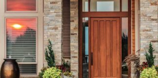 It is enough to build the door of your house like this.. Wealth and long life in that house