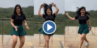 SpiceJet Air Hostess uma meenkshi spicy dnace gon viral in social media