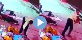 person kidnapped a baby who was sleeping with his parents at a railway station in UP