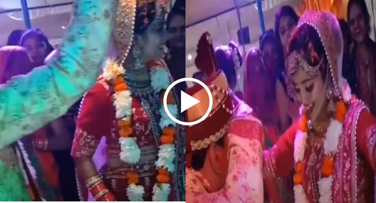 Viral Video : పెళ్ళి వేడుకలో మొదట సిగ్గుపడిన వధువు, తర్వాత ఆమె డాన్స్ కి అందరూ షాక్, వైరల్ అవుతున్న వీడియో... viral video bride dance with bride groom all aresuddenly shoked