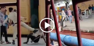 police constable attacked on old man video gone viral