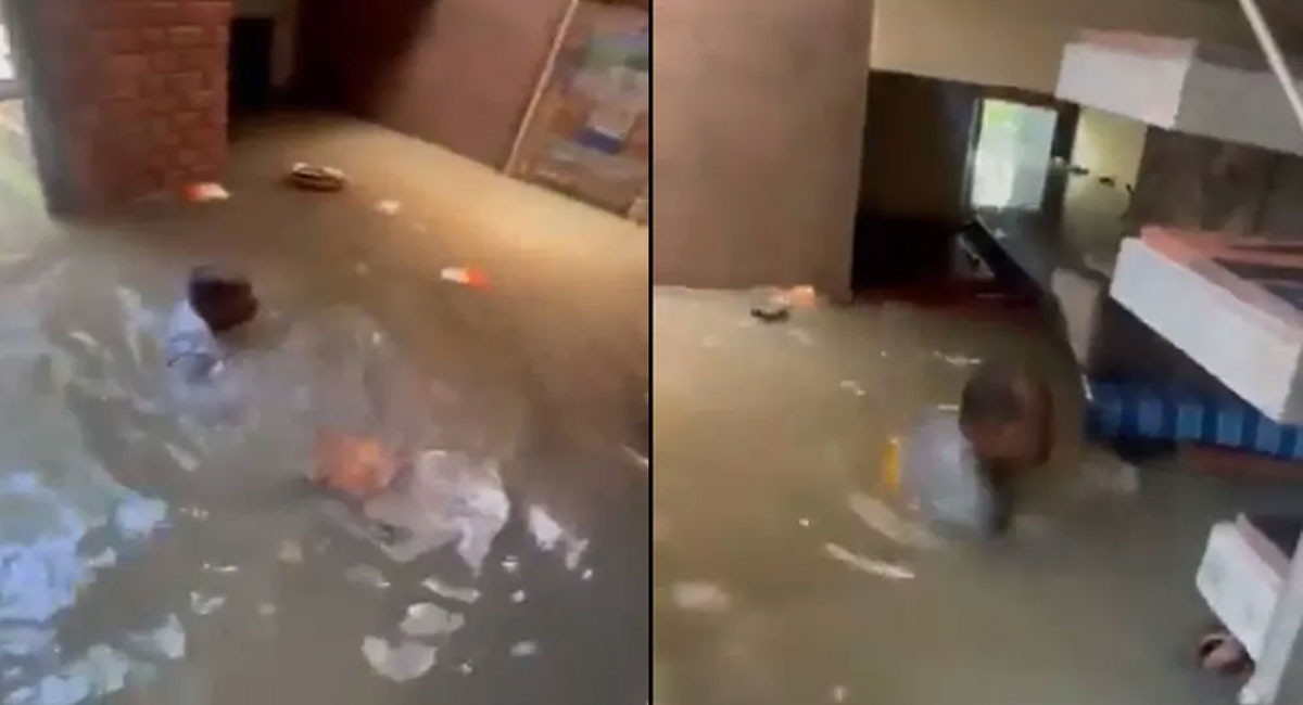 water floods in epsilon villa in bengaluru karnataka