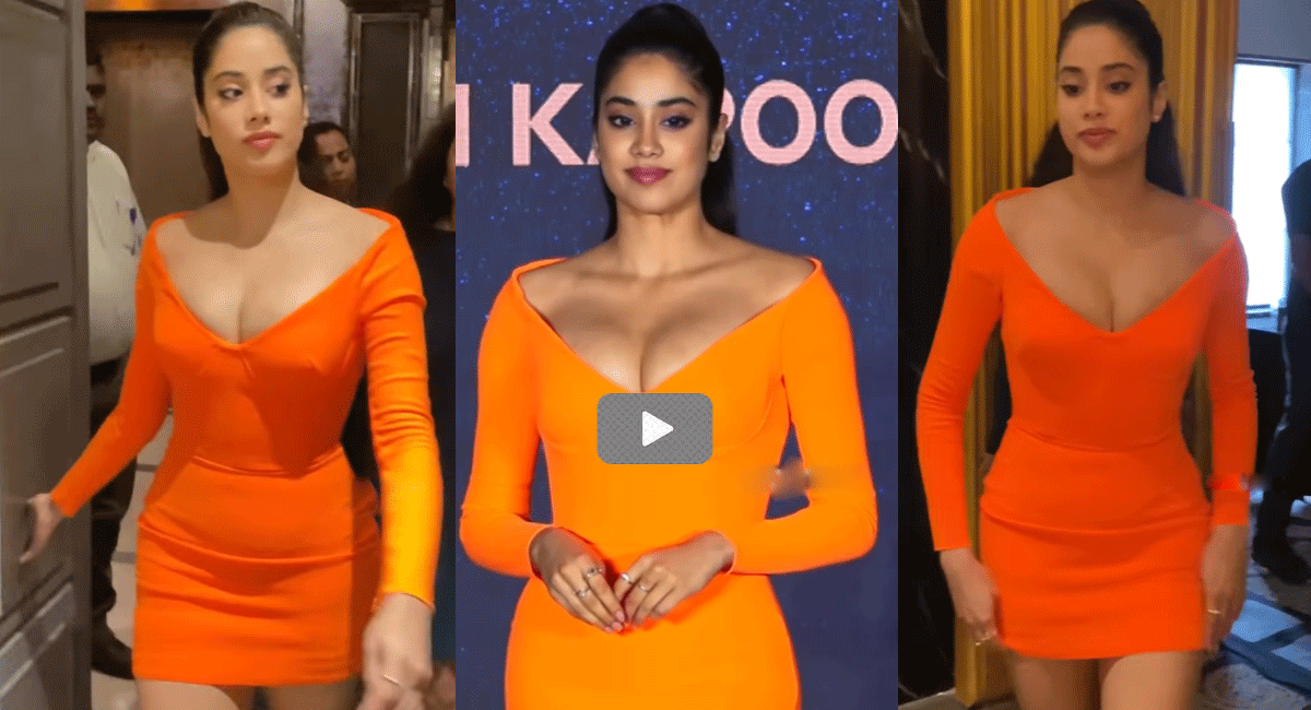 Janvi Kapoor : జాన్వి కపూర్ ఎద అందాలను ఆరబోస్తూ చేసిన రచ్చకు కుర్రకారు విలవిల... janvi kapoor viral Instagram post shakes social media