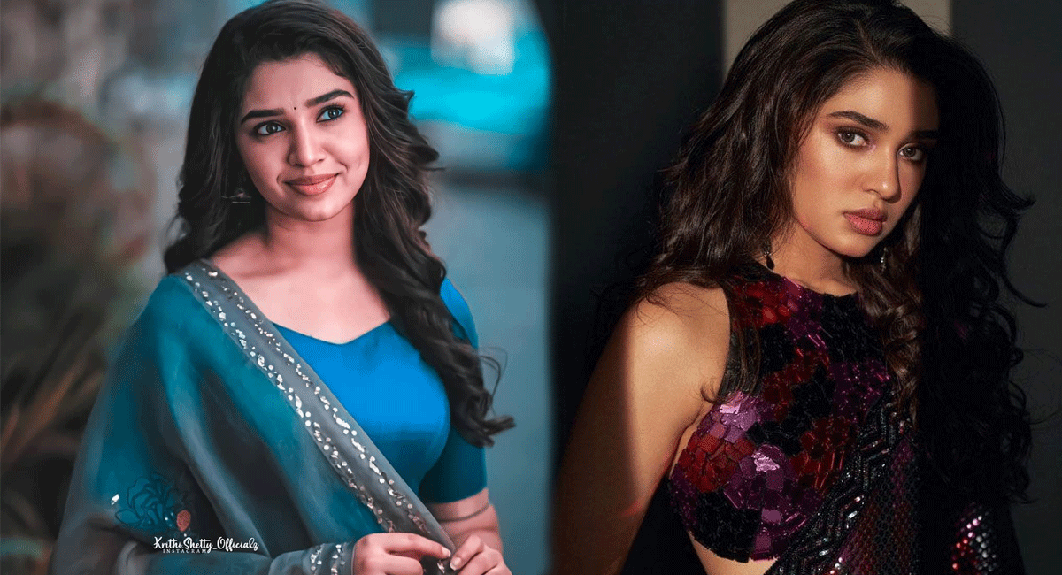 Krithi Shetty : బేబీమ్మకు తస్మాత్ జాగ్రత్త అంటూ.. అభిమానులు కామెంట్స్... krithi shettys has a concern fans are commenting