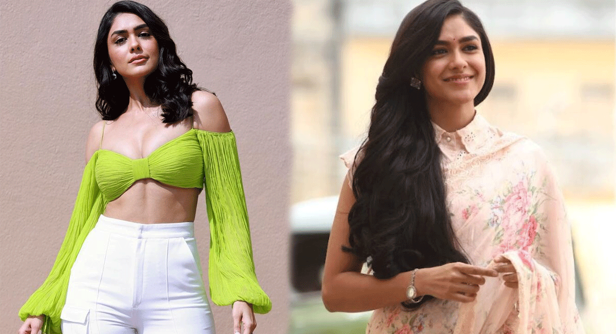 Mrunal Thakur : అప్పుడు అలా... ఇప్పుడు ఇలా.. ఏంటి.? అని మృణాల్ ఠాకూర్ పైమండిపడుతున్న నేటిజన్స్.. netizens fires on Mrunal Thakur Then and now