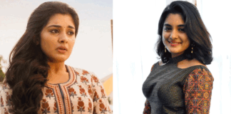 Nivedha Thomas producer comments about his hight