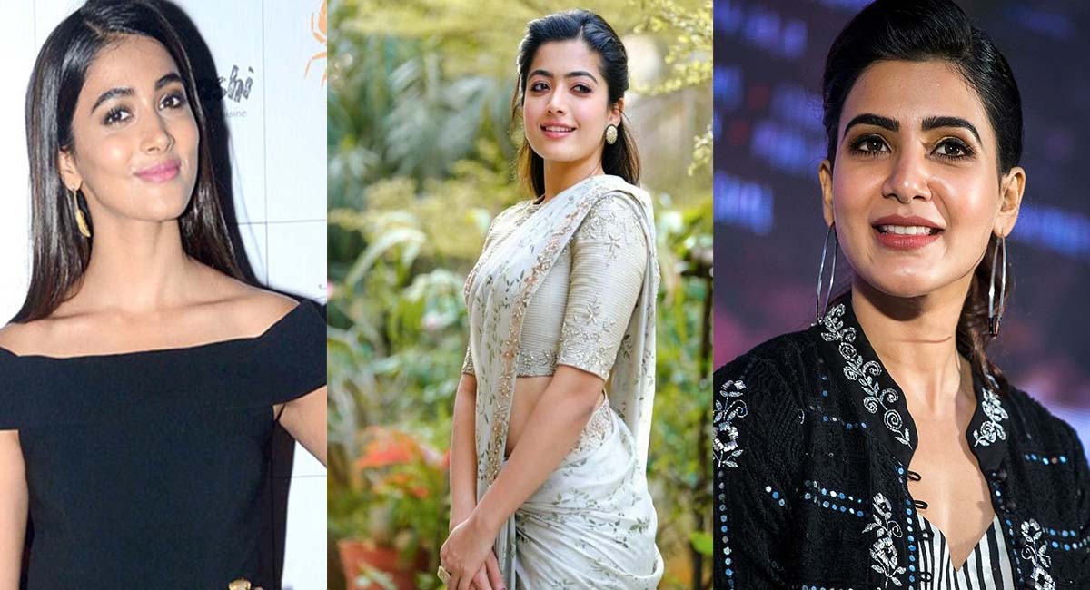 Pooja Hegde-rashmika : ఆ హీరోయిన్ ని చూసి అసూయ పడుతున్న రష్మిక పూజ హెగ్డేలు... ఎందుకంటే...? Pooja and Rashmika feel jealousy about Samantha