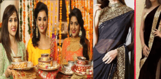 Women should wear these colored clothes during the festivals and the girl