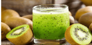 A glass of kiwi juice a day has many benefits