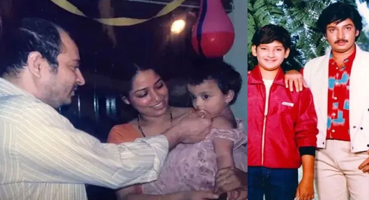 mahesh babu brother ramesh babu daughter photos viral