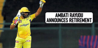Ambati Rayudu announces retirement from IPL