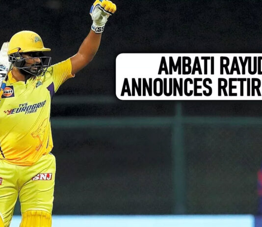 Ambati Rayudu announces retirement from IPL