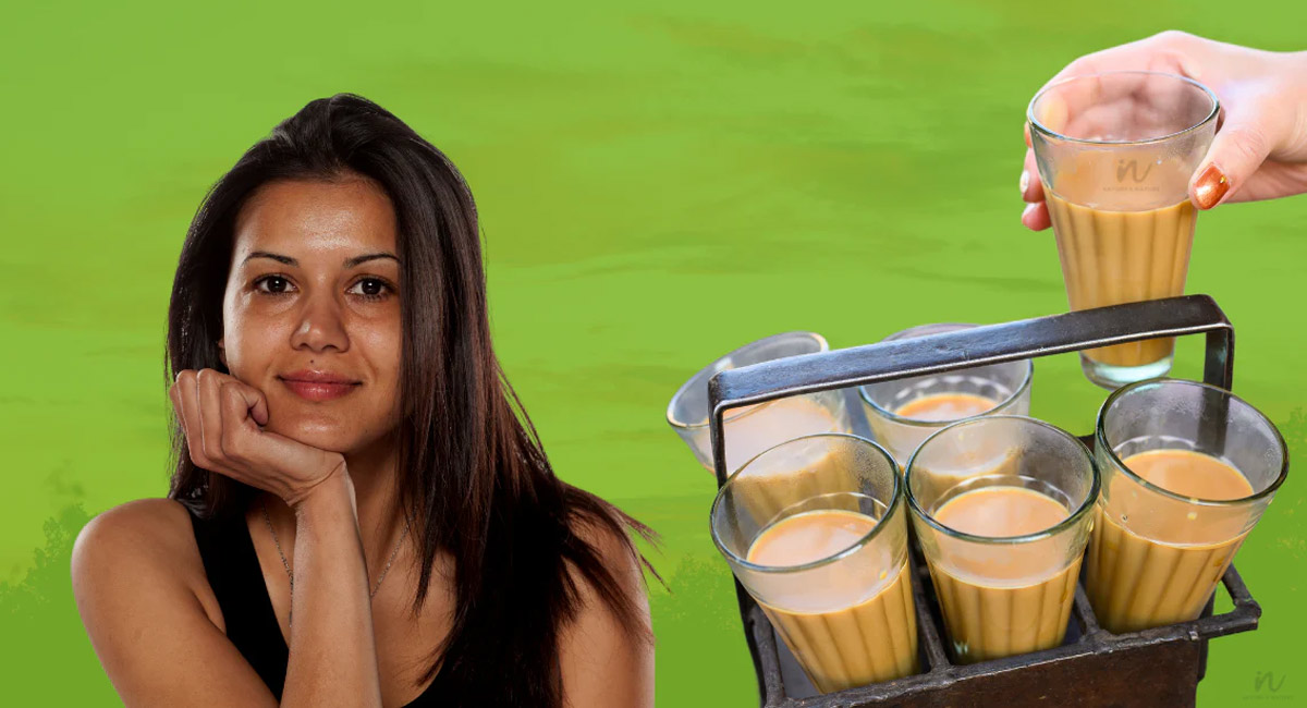 Does drinking tea cause skin darkening