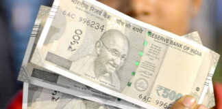 Reserve Bank of India cancel 500 notes