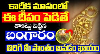 Karthika Masam : కార్తీక మాసంలో ఇలా చేస్తే కుబేరులు అవ్వడం ఖాయం…