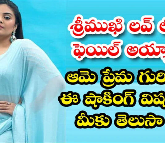 Sreemukhi Have Many Heart Break Love Stories